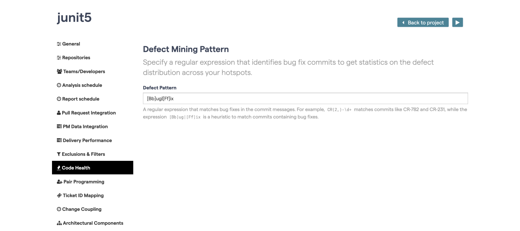 Hotspot defect pattern configuration